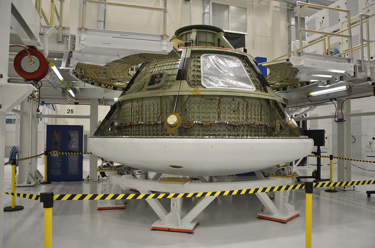 Historic NASA Facility Ready for Deep Space Capsule Prototype